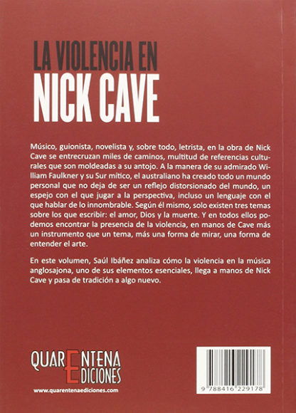 La violencia de Nick Cave