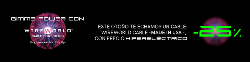 Promoción Wireworld Gimme Power