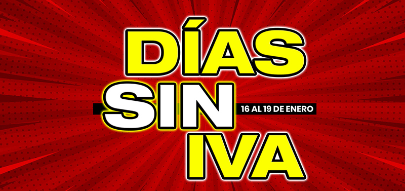 Dias sin Iva Enero 2025